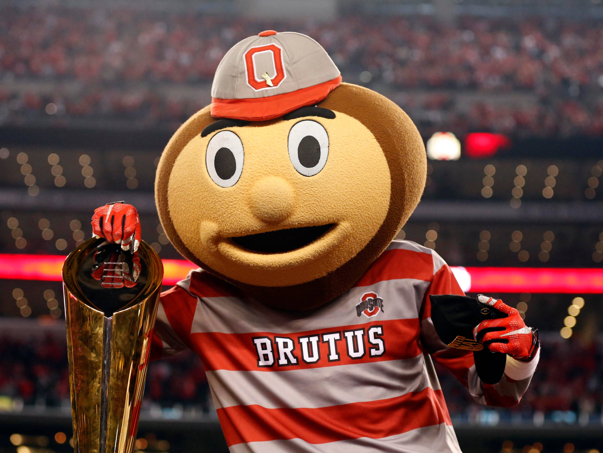 College Football Brutus Mascot Picture