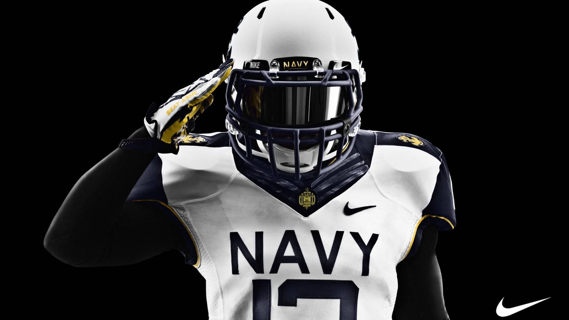 Pulsating performances from the Navy Midshipmen make for a spectacular display of College Football Wallpaper