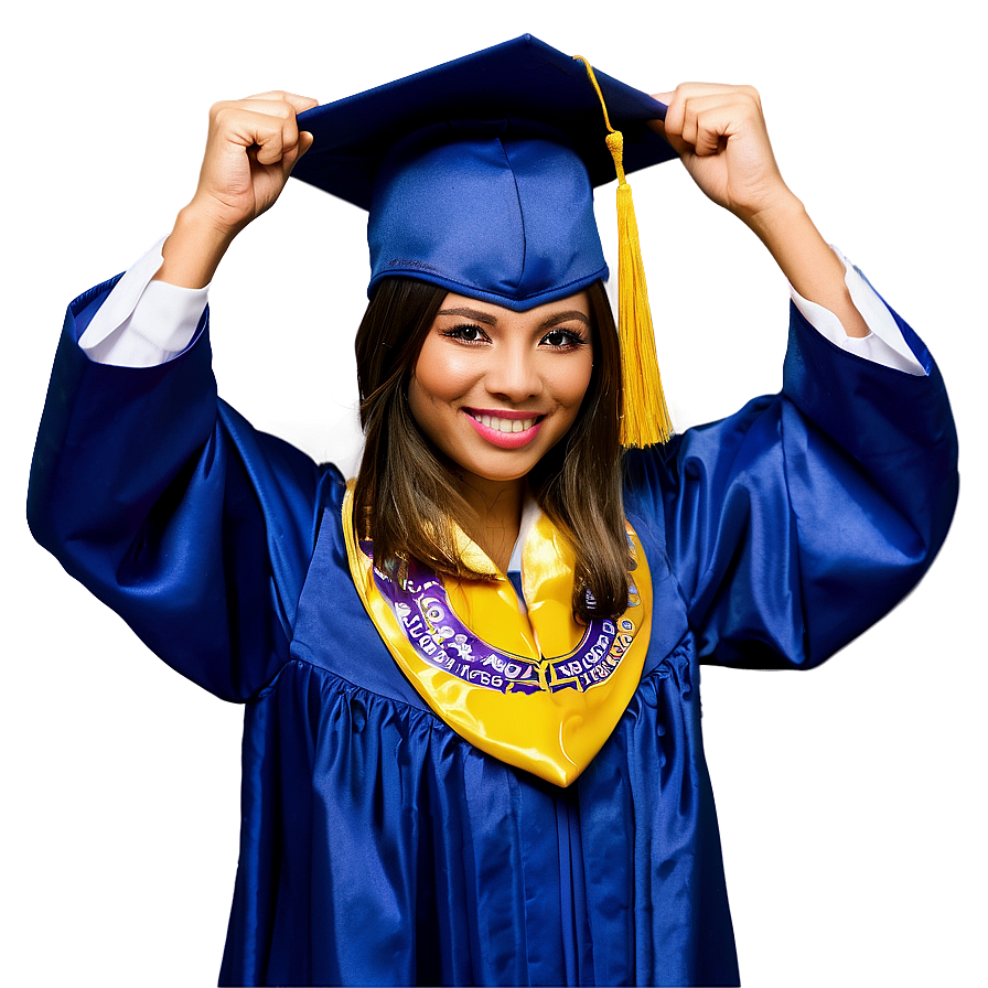 Download College Graduation Cap Png Vru | Wallpapers.com