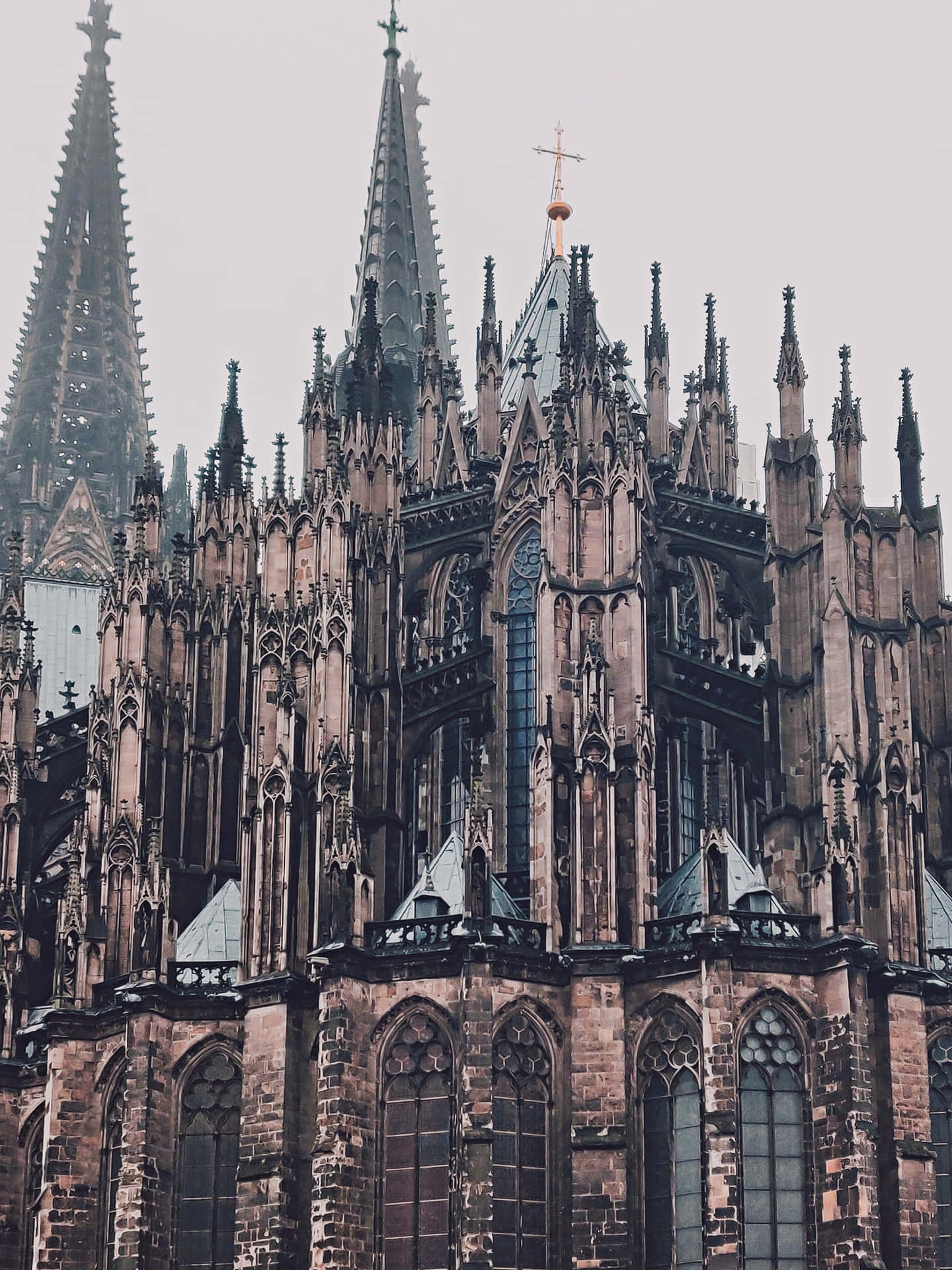 Cologne Cathedral Aesthetic Phone Wallpaper