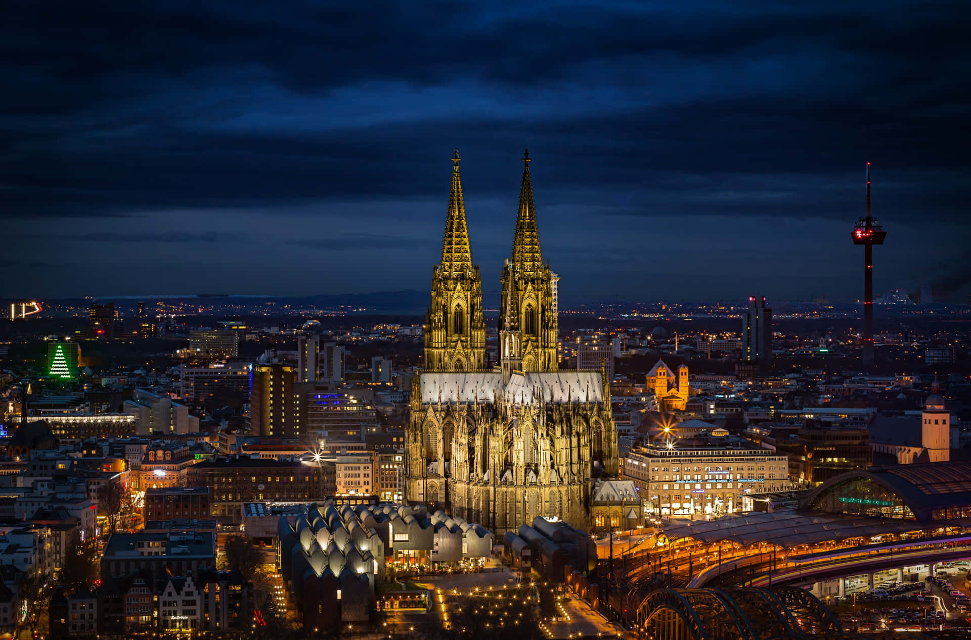 Cologne Cathedral Desktop Background Wallpaper