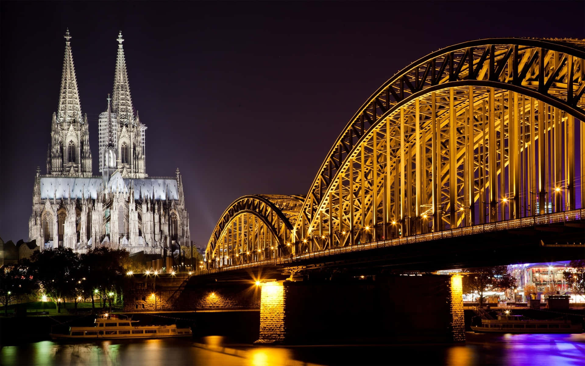 Cologne Cathedral Hd Desktop Wallpaper