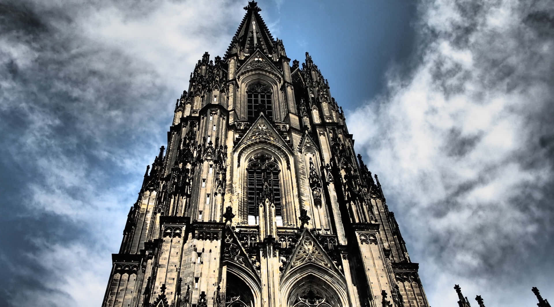 Cologne Cathedral Spires Wallpaper