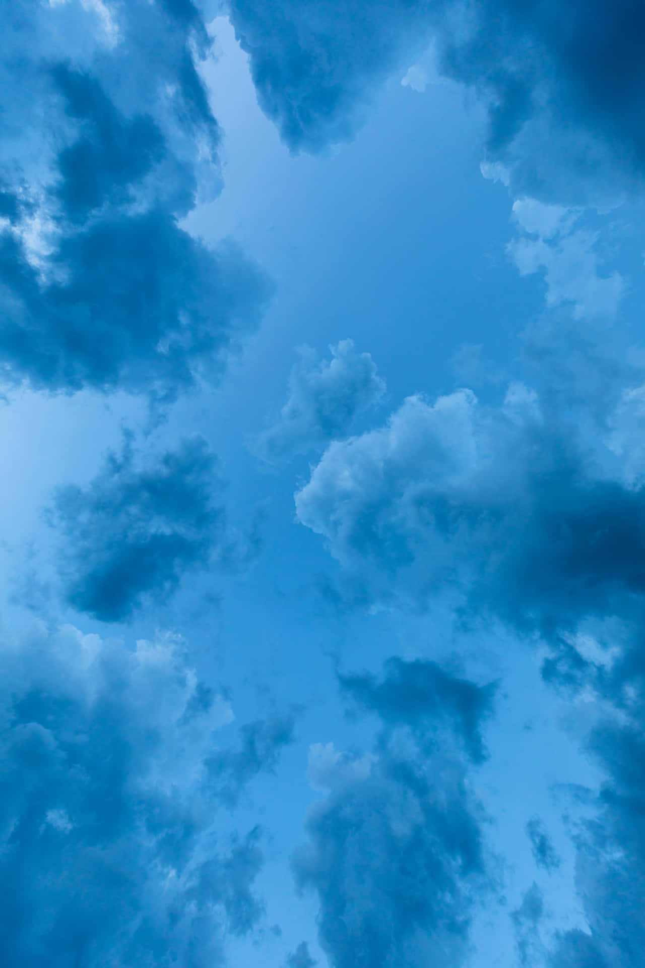 Sky Cloud Formations Color Background
