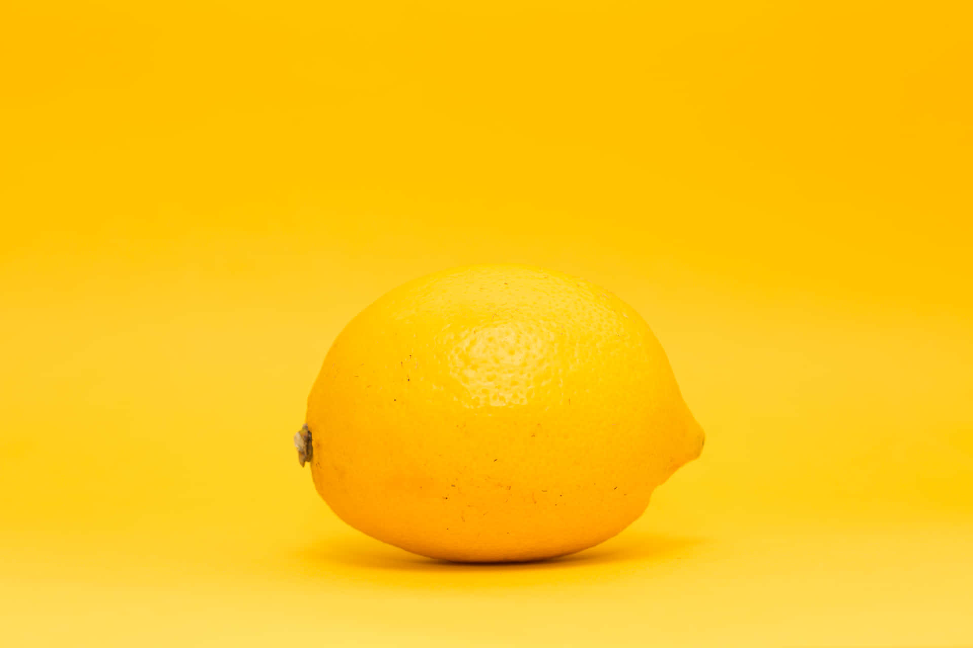 Whole Yellow Lemon Color Background