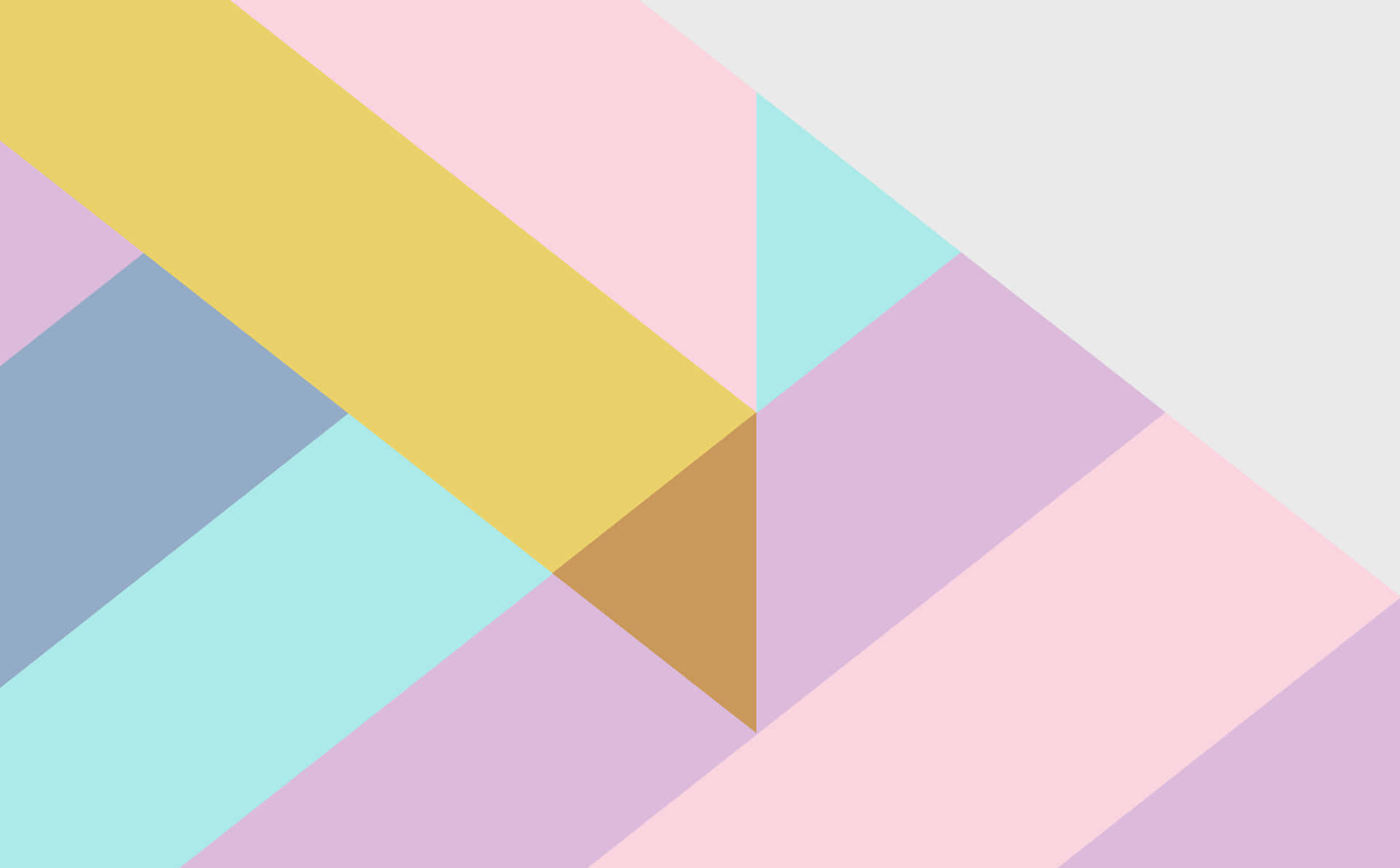 A Colorful Geometric Pattern With A Yellow, Blue, And Pink Color