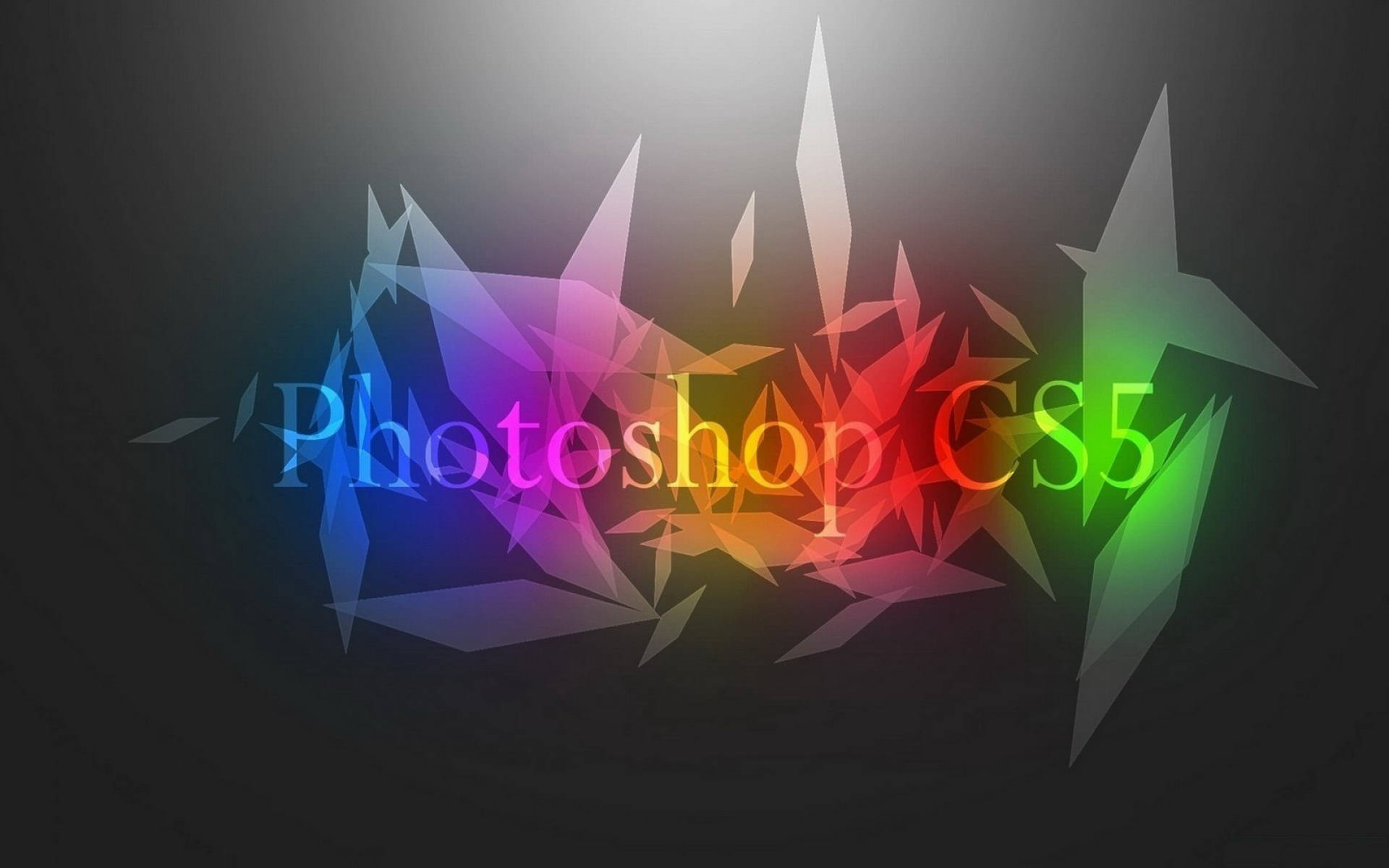 Cristalesde Color De Adobe Photoshop. Fondo de pantalla