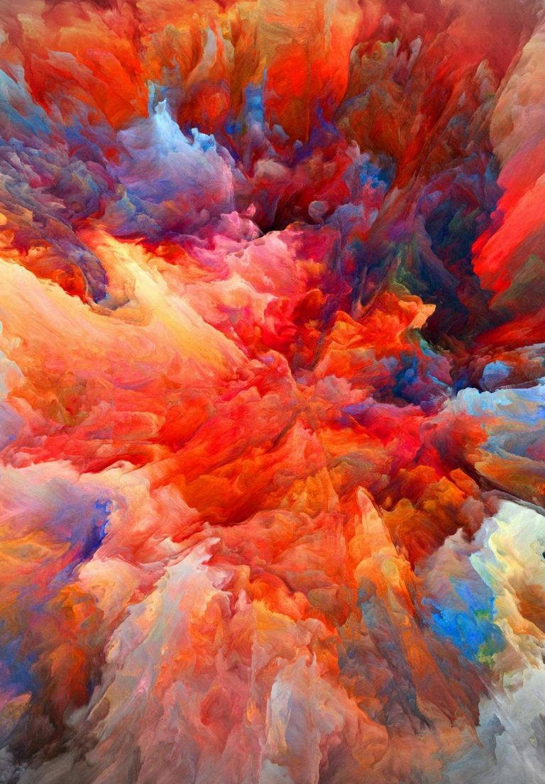 Color Explosion Ipad 2021 Background