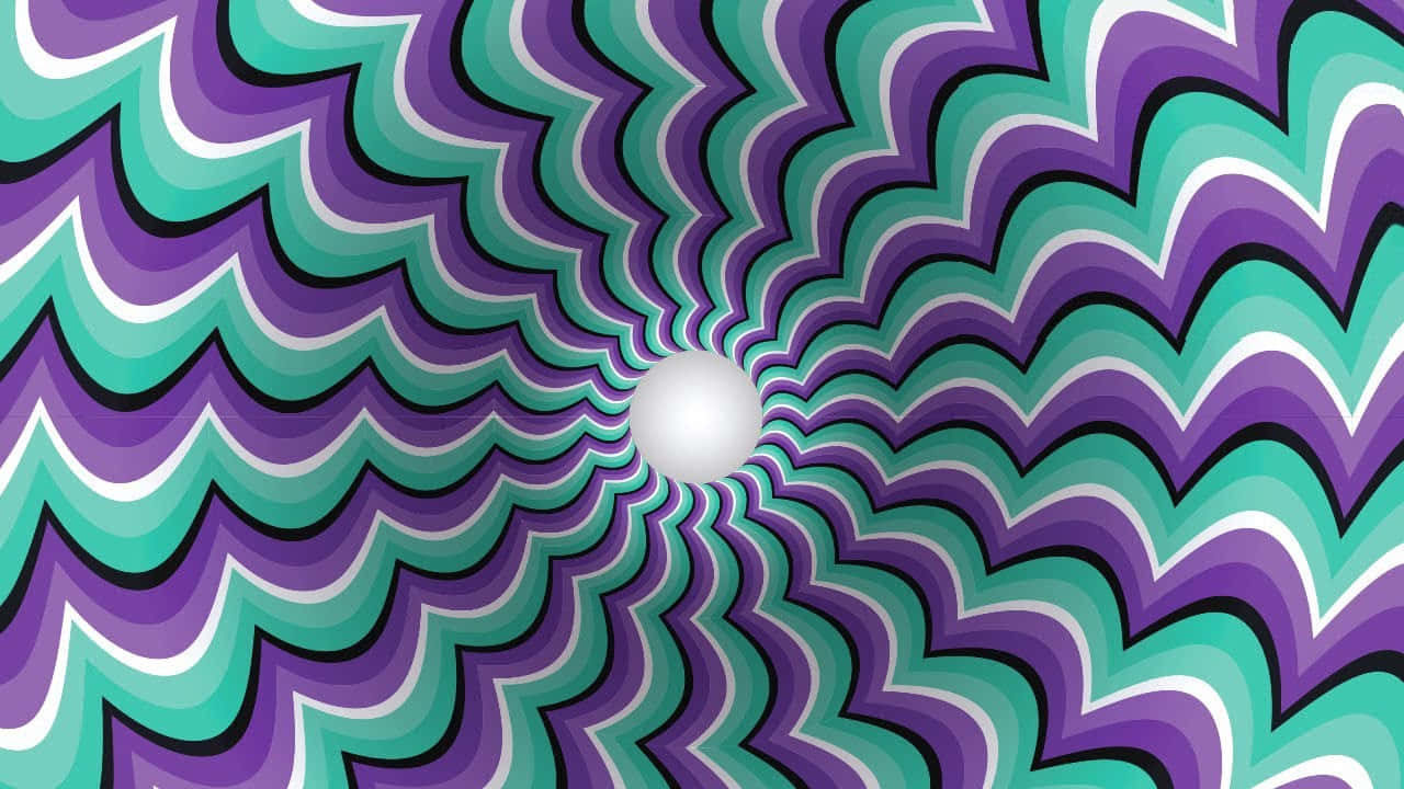 Imagende Ilusión De Colores En Movimiento Ondulante