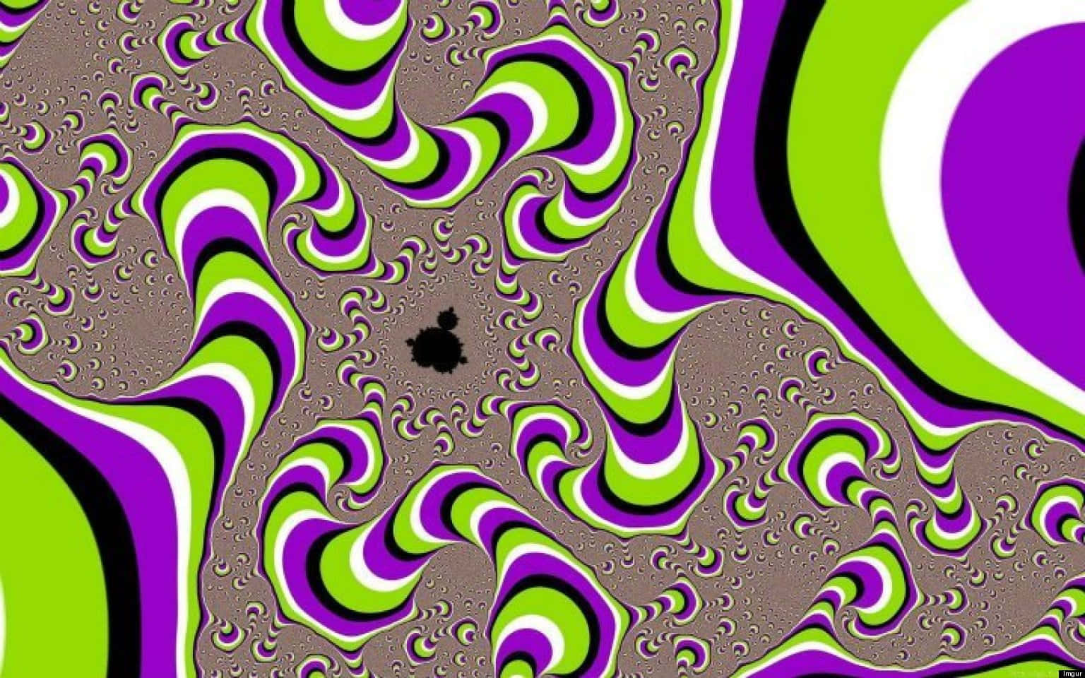 Abstract Art Color Illusion Picture