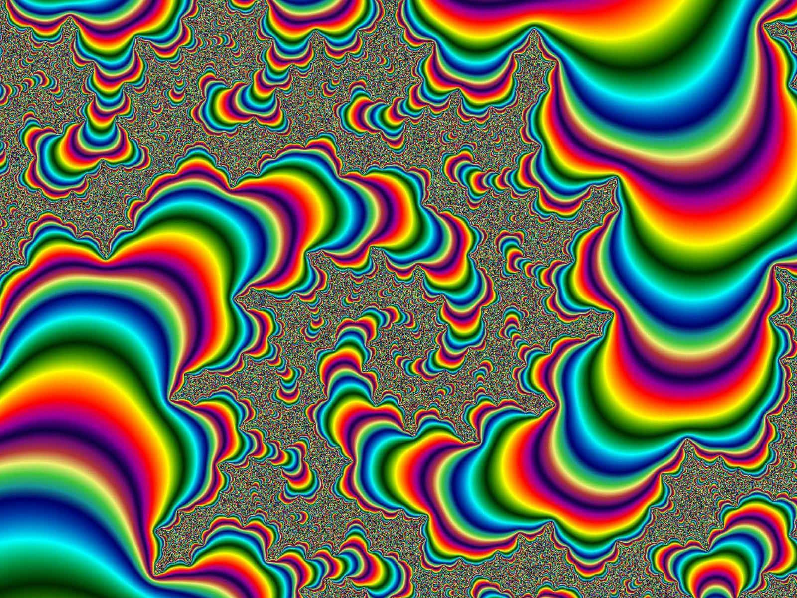 Colorful Illusion Spectrum Display