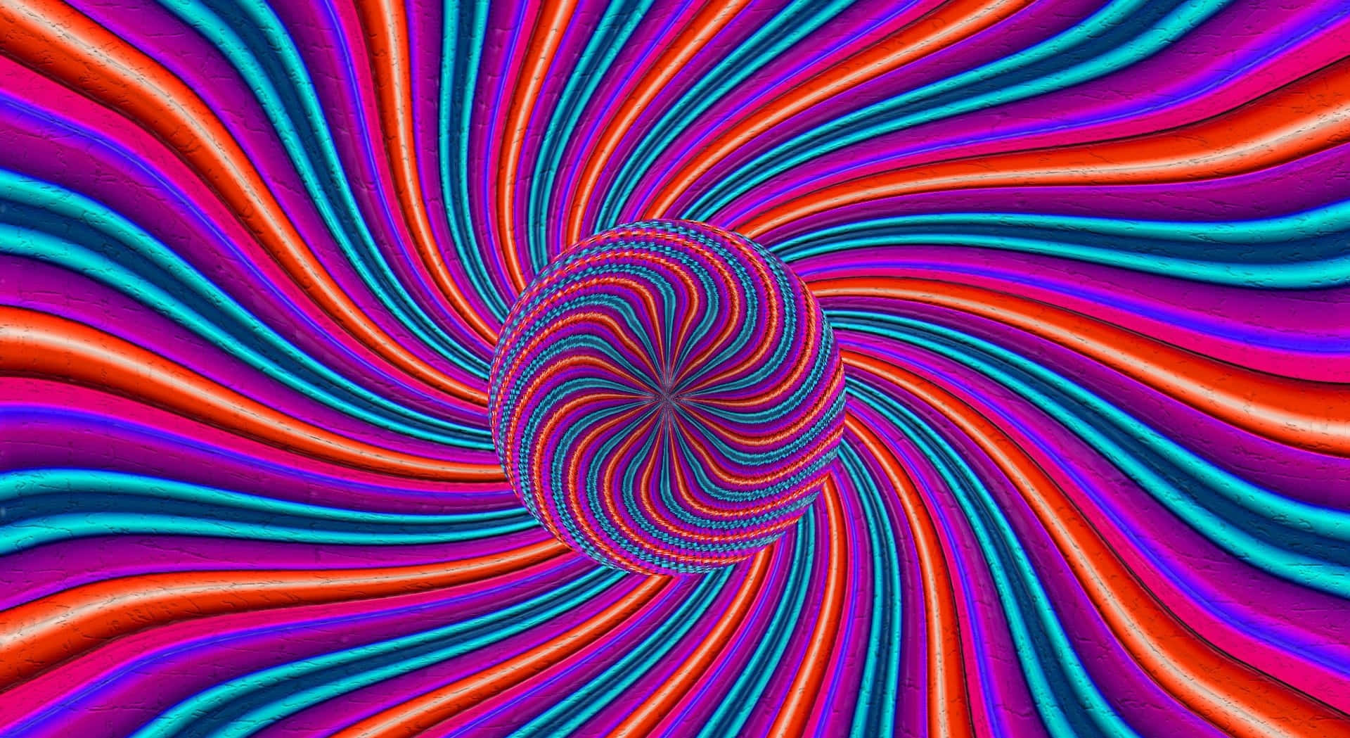 Blue Violet Red Color Illusion Picture
