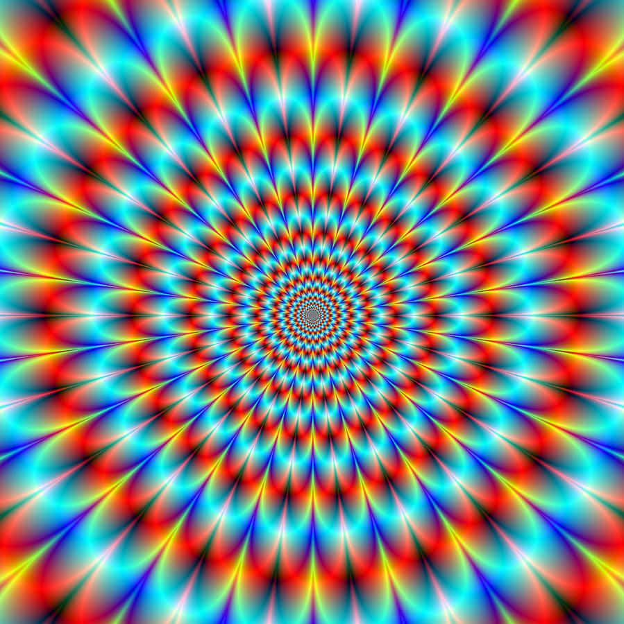 Affascinanteimmagine Di Illusione Di Colore