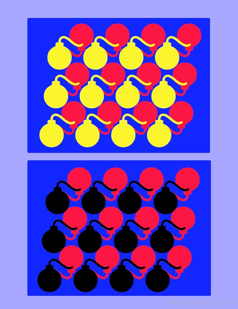 Bombboard Color Illusion-bild