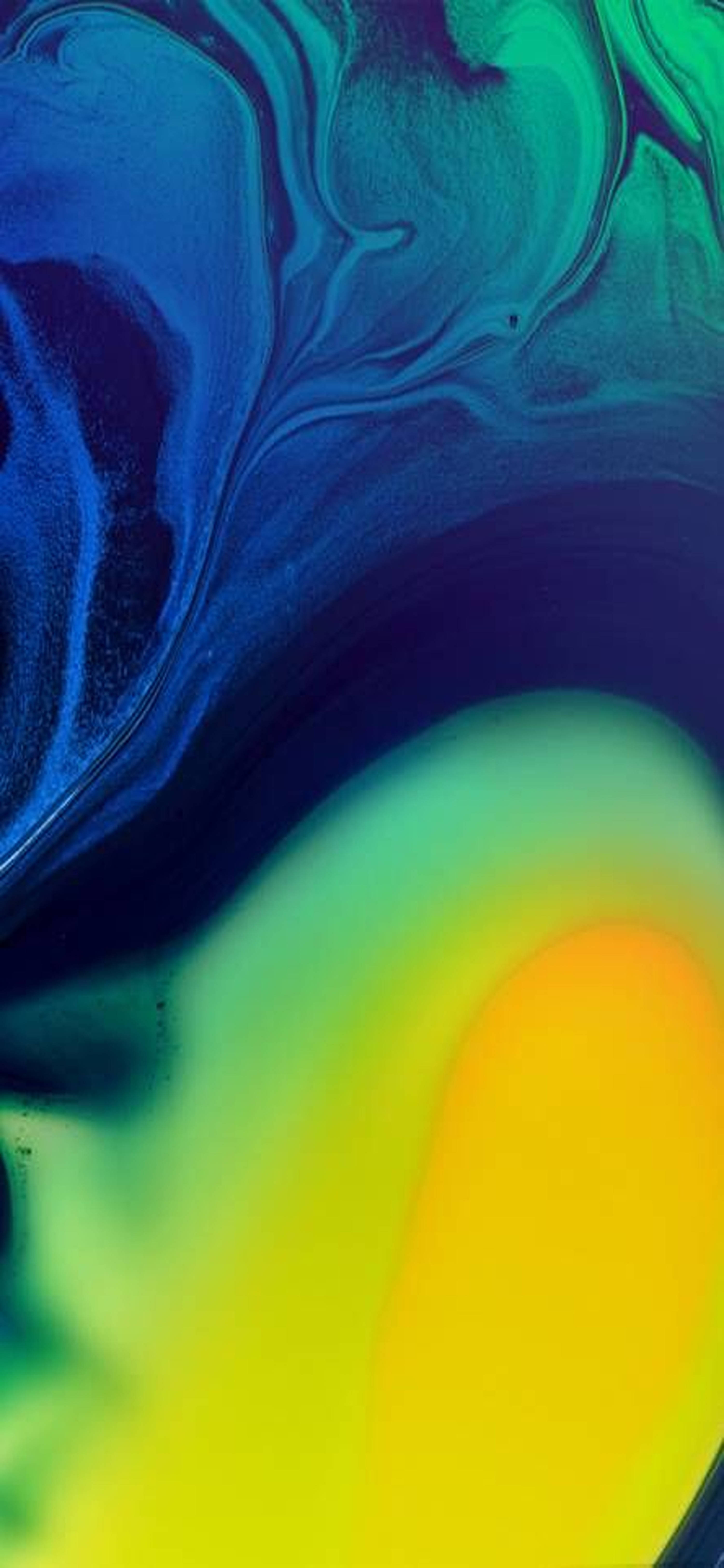 Malerende farve Marmor Abstrakt Redmi Note 9 Pro. Wallpaper