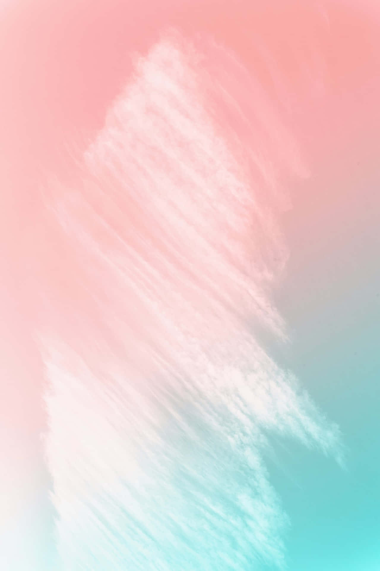 Take a Moment to Appreciate the Serene Beauty of a Colorful Pastel Aesthetic. Wallpaper