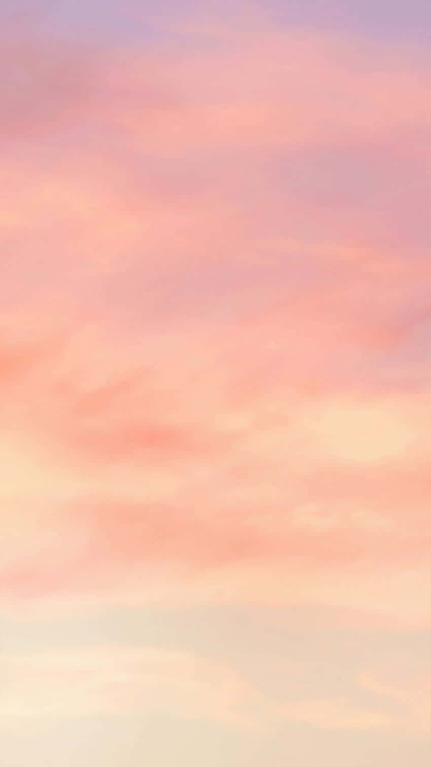 Céusde Lavanda E Nuvens Rosas E Esvoaçantes - Estética Pastel De Cores. Papel de Parede