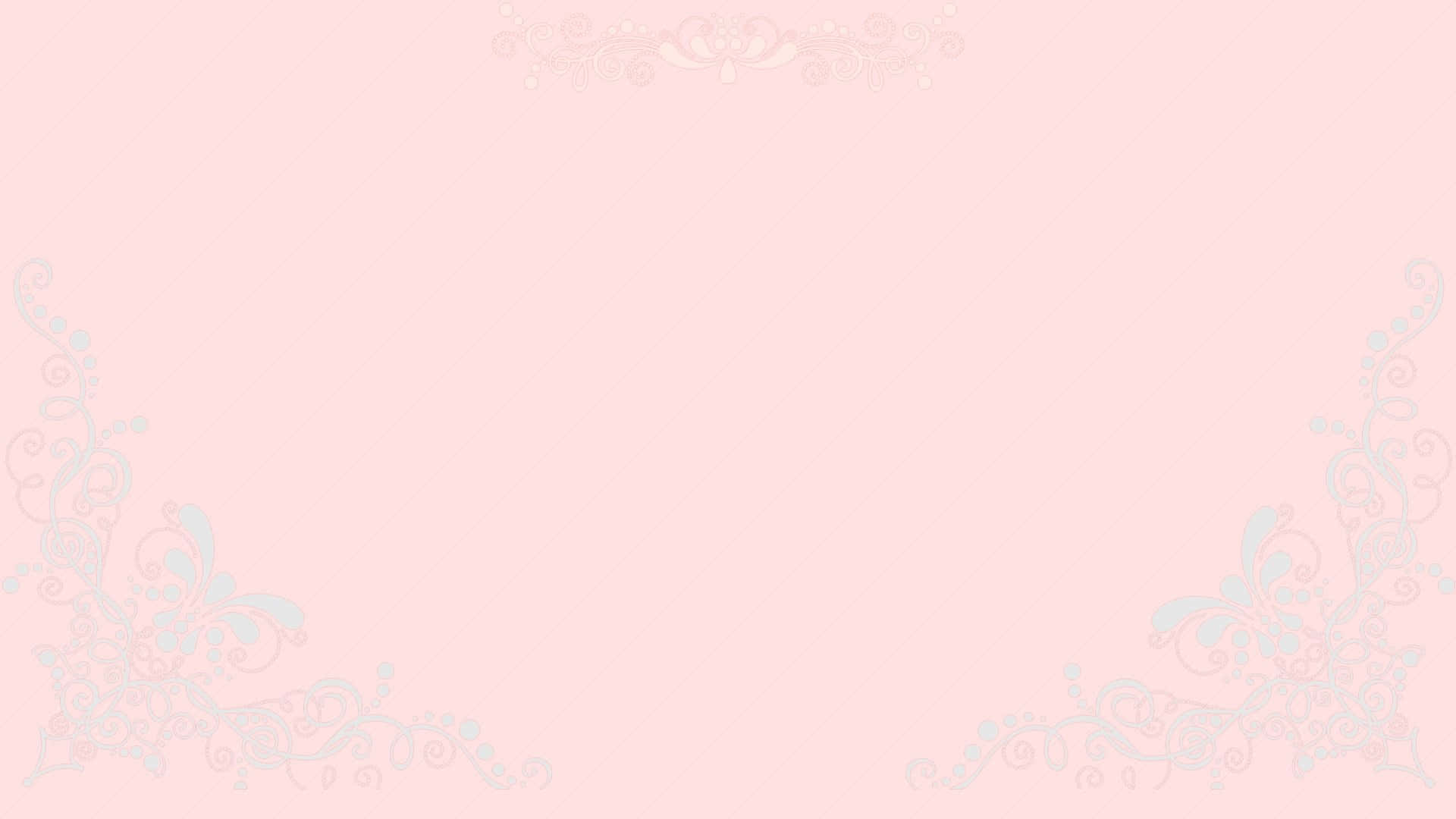 Unfondo Rosa Con Un Patrón Floral Fondo de pantalla