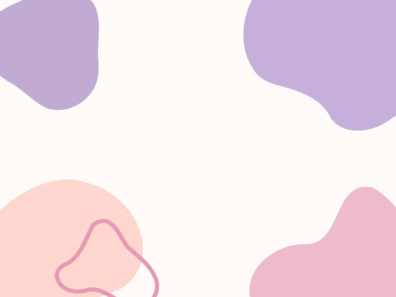 En pink og lilla abstrakt baggrund med et pink og lilla mønster Wallpaper