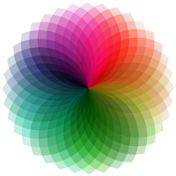 Color Spectrum Sphere Abstract PNG