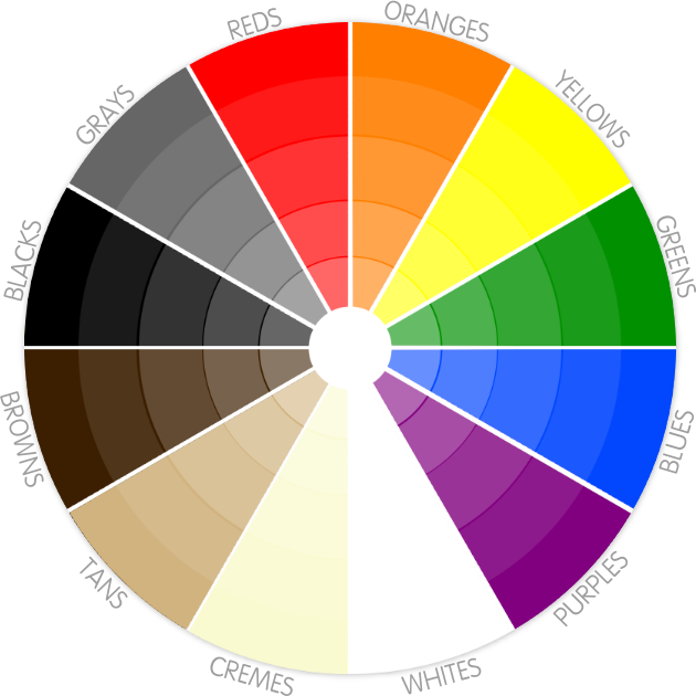 Color Wheel Variety Shades.png PNG