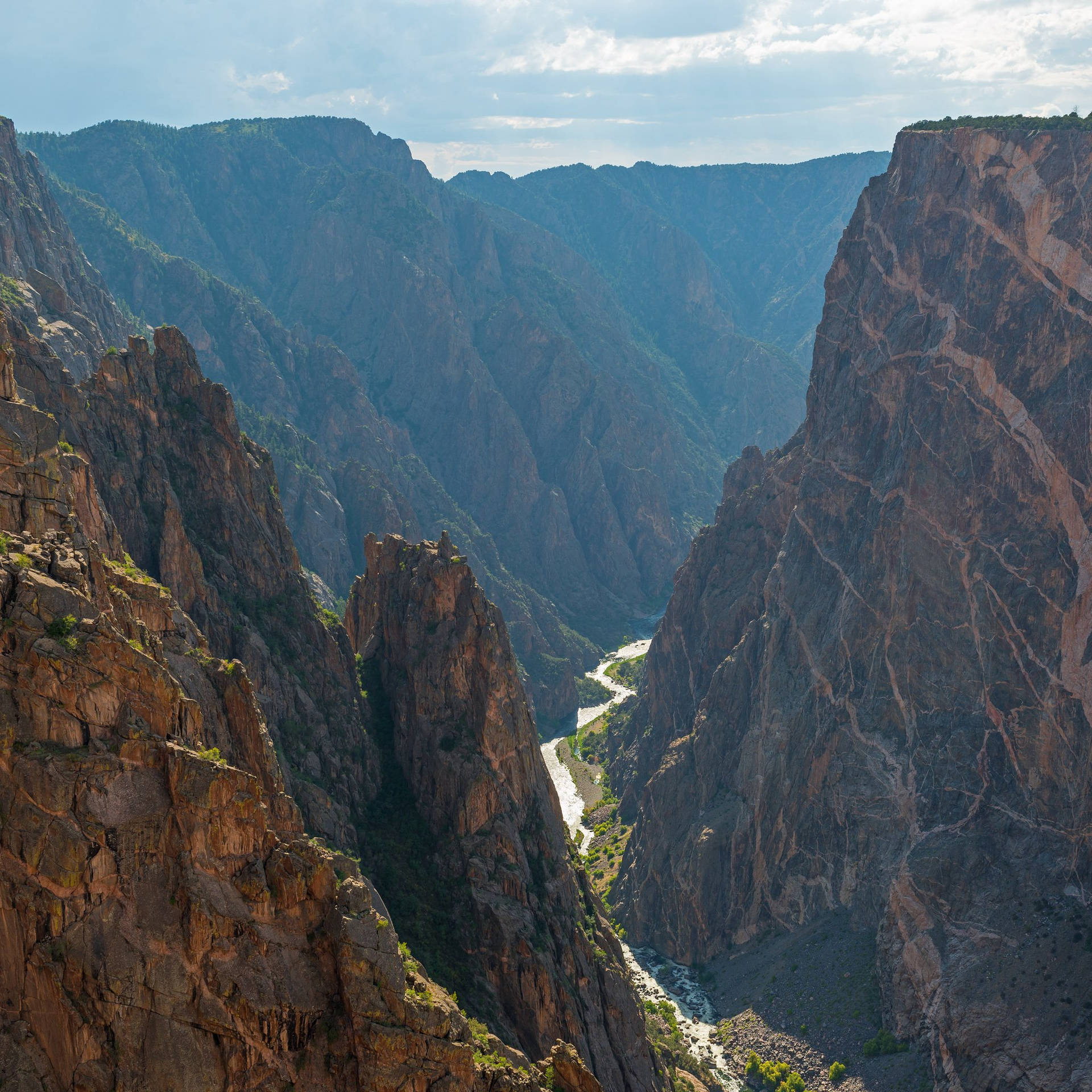 Colorado Black Canyon Cliffs