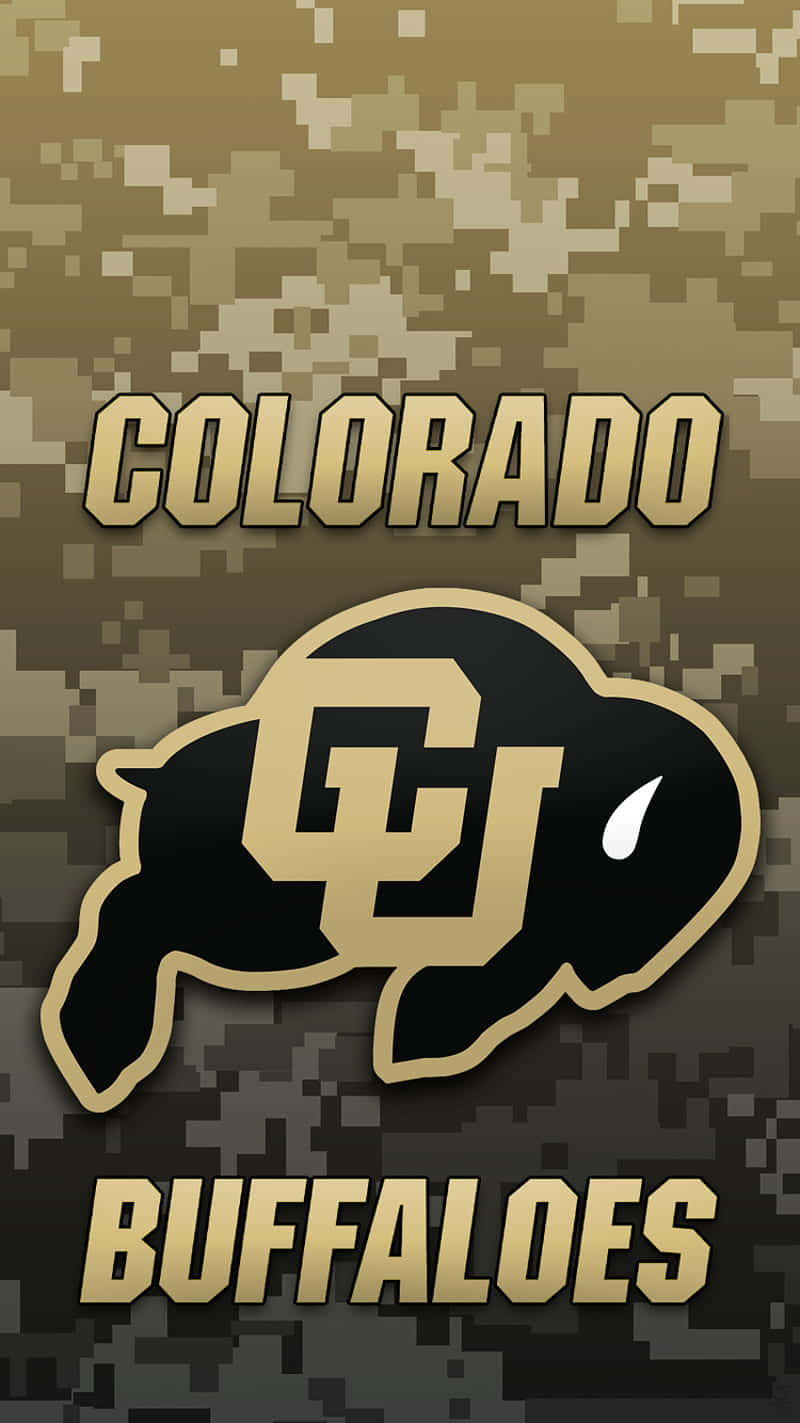 Colorado Buffaloes Camouflage Background Wallpaper