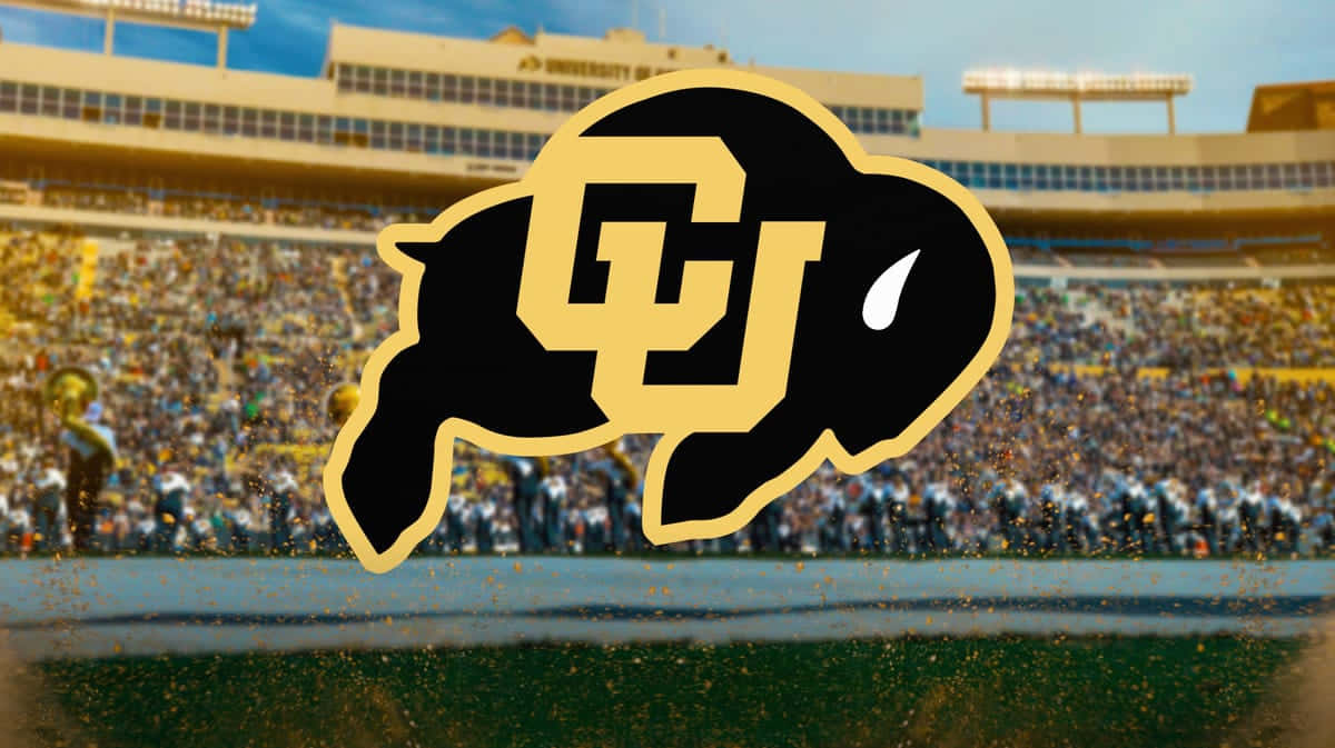 Colorado Buffaloes Logo Stadium Background Wallpaper