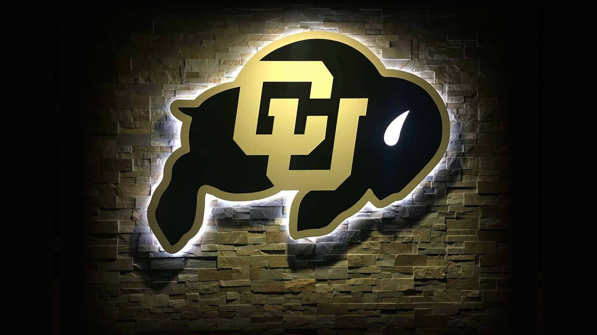 Colorado Buffaloes Logo Wall Illumination Wallpaper