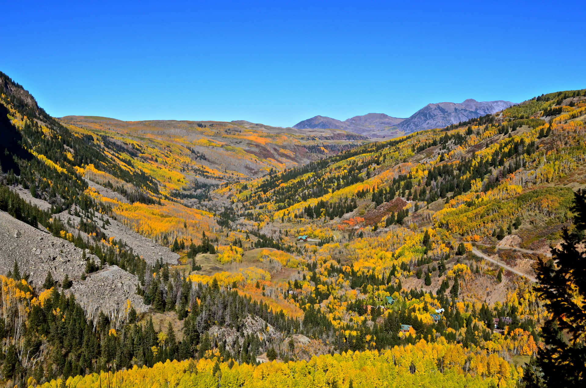Take in the beauty of the Colorado Mountains