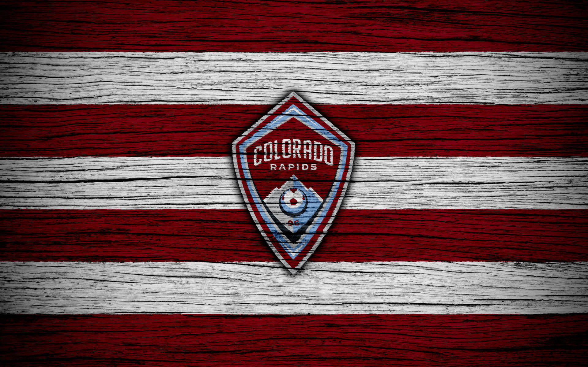 Coloradorapids Logotyp Grafisk Konst Wallpaper