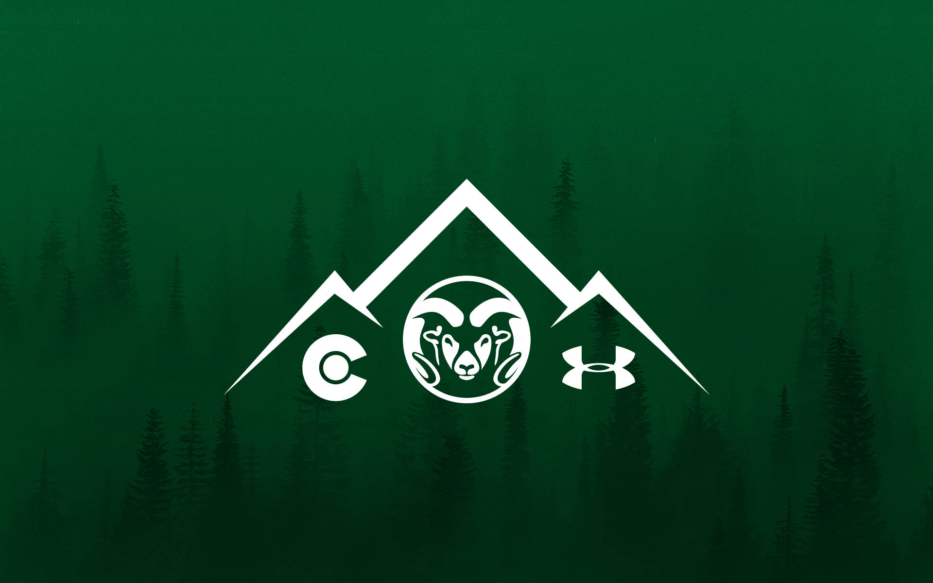 Colorado State University Athletics Logo Wallpaper
