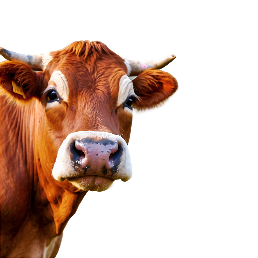 Colored Cow Face Png Svs34 PNG