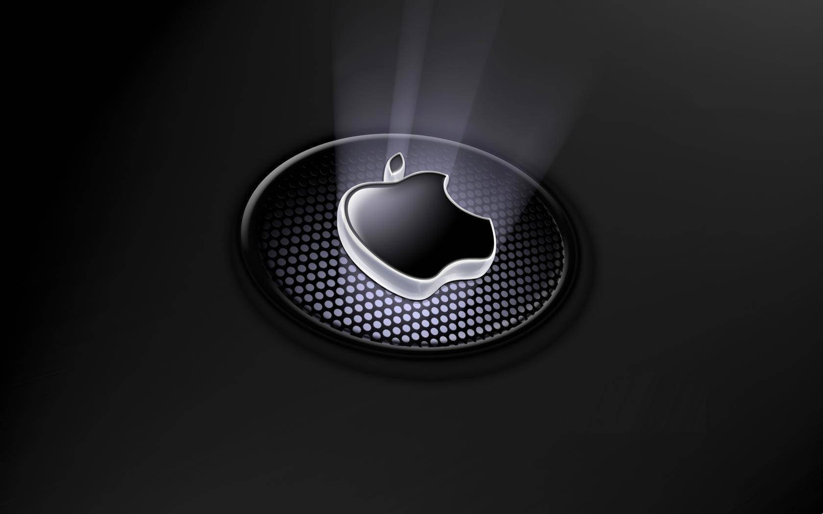 Colored Metal Apple Logo 4k Picture