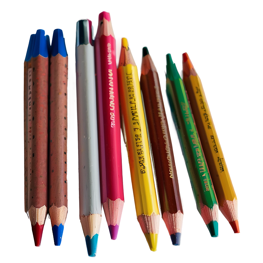 Colored Pencil Ideas Png Pfh66 PNG