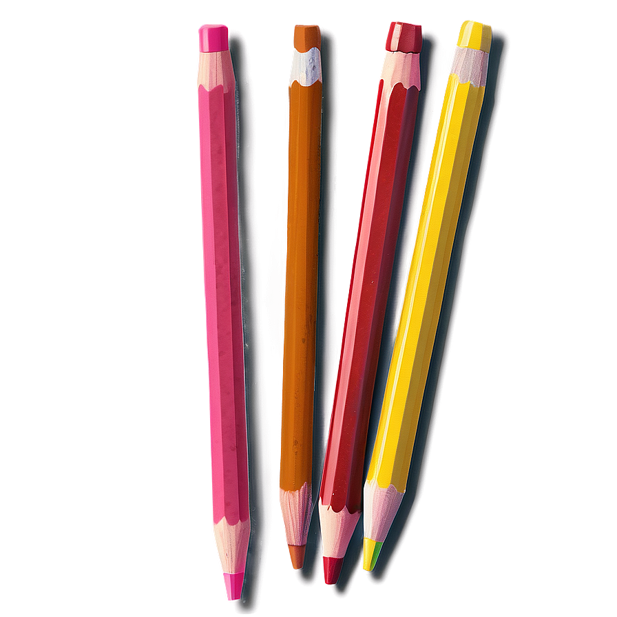 Colored Pencil Instructions Png Oxv PNG