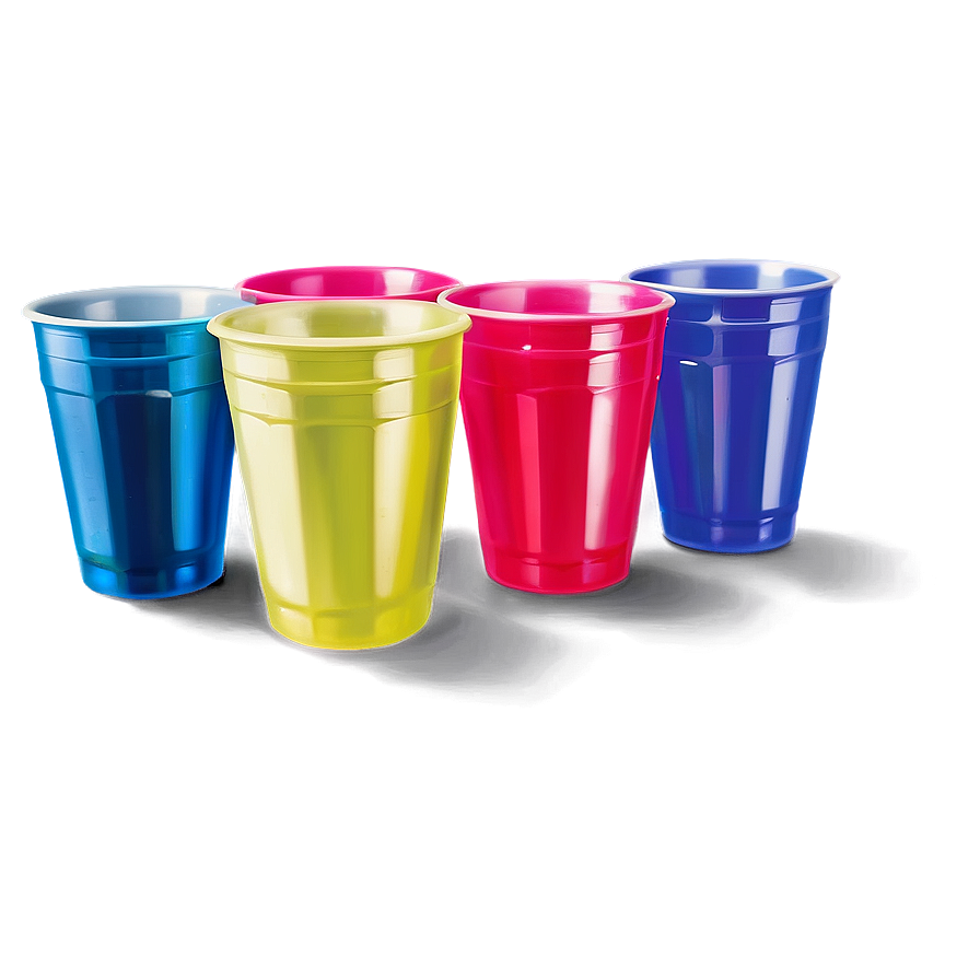 Colored Plastic Cup Png 26 PNG