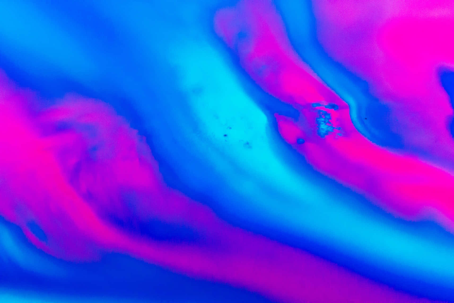 Unlíquido Azul Y Rosa Flota En El Aire. Fondo de pantalla