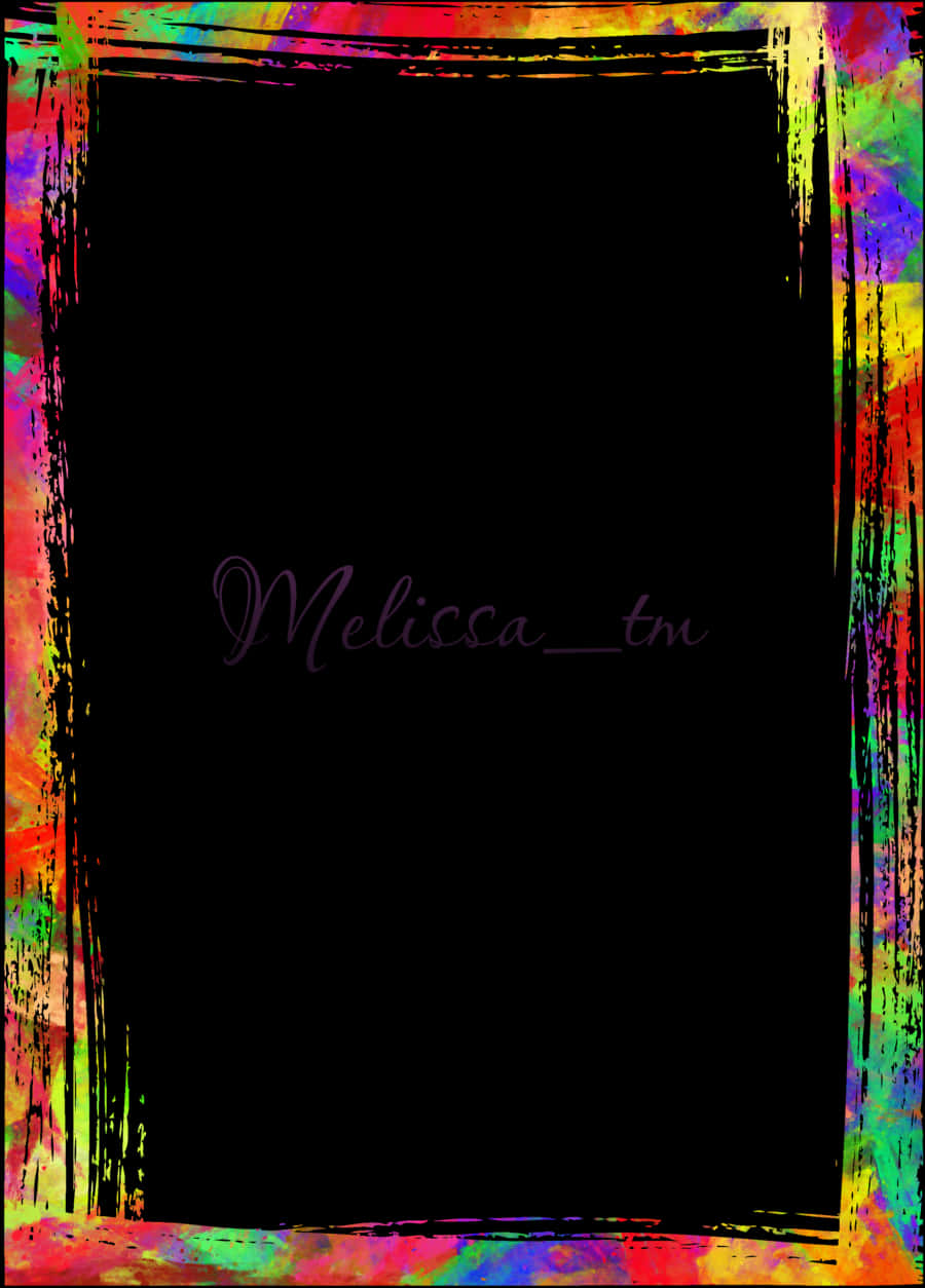 Colorful_ Abstract_ Frame PNG