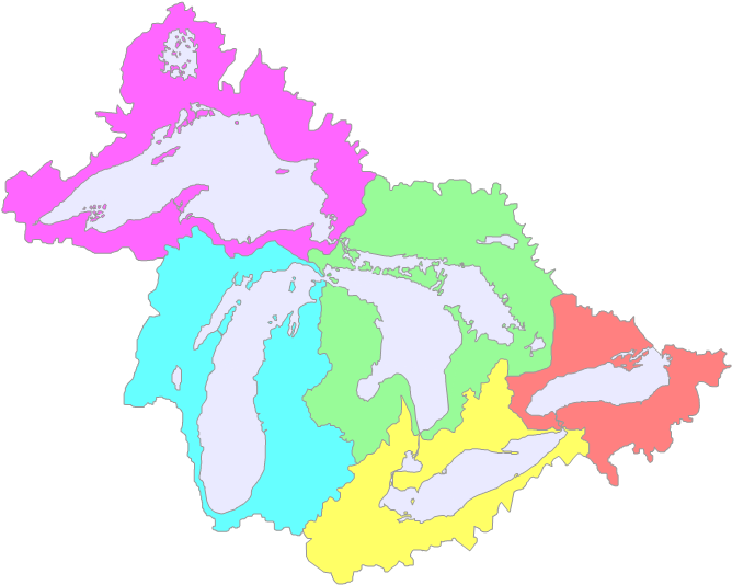 Colorful_ Abstract_ Lake_ Map PNG