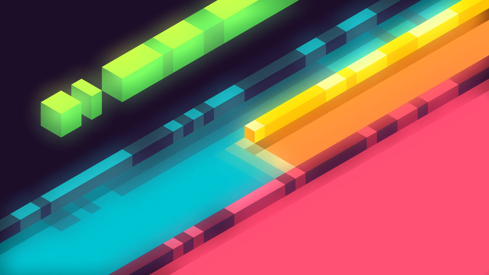 Colorful Abstract Lines Design