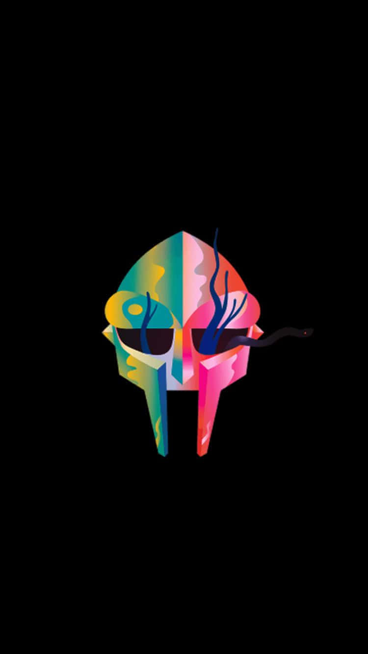 Colorful_ Abstract_ Mask_ Artwork Wallpaper