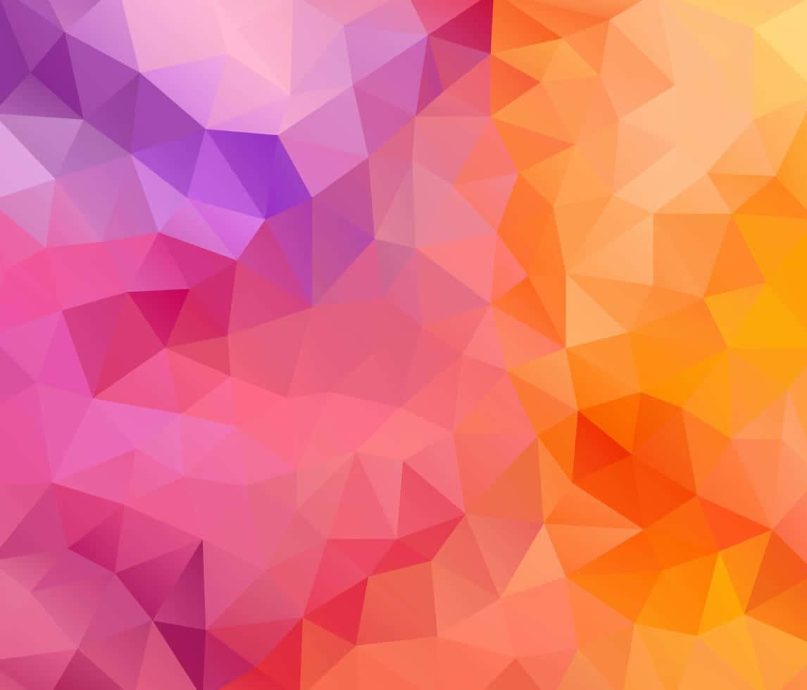 Colorful Abstract Polygon Background.jpg Wallpaper