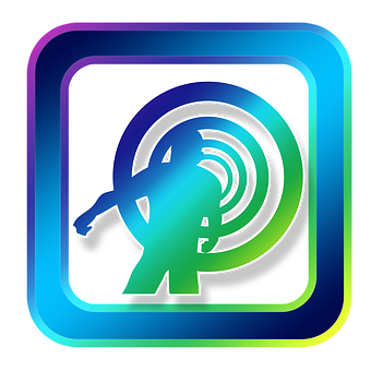 Colorful_ Abstract_ Qi_ Wireless_ Charging_ Icon PNG