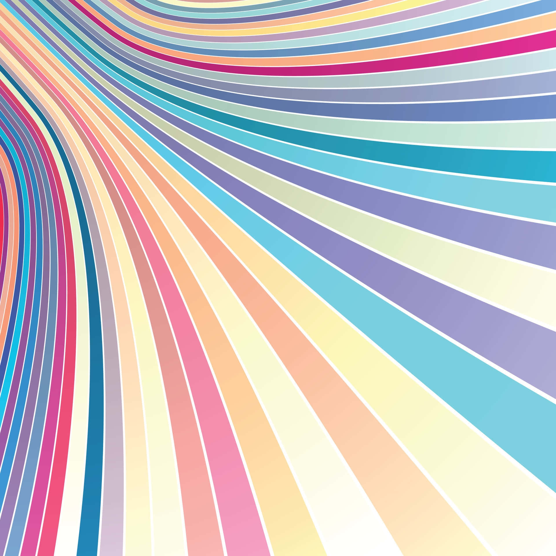 Colorful Abstract Stripes Wallpaper