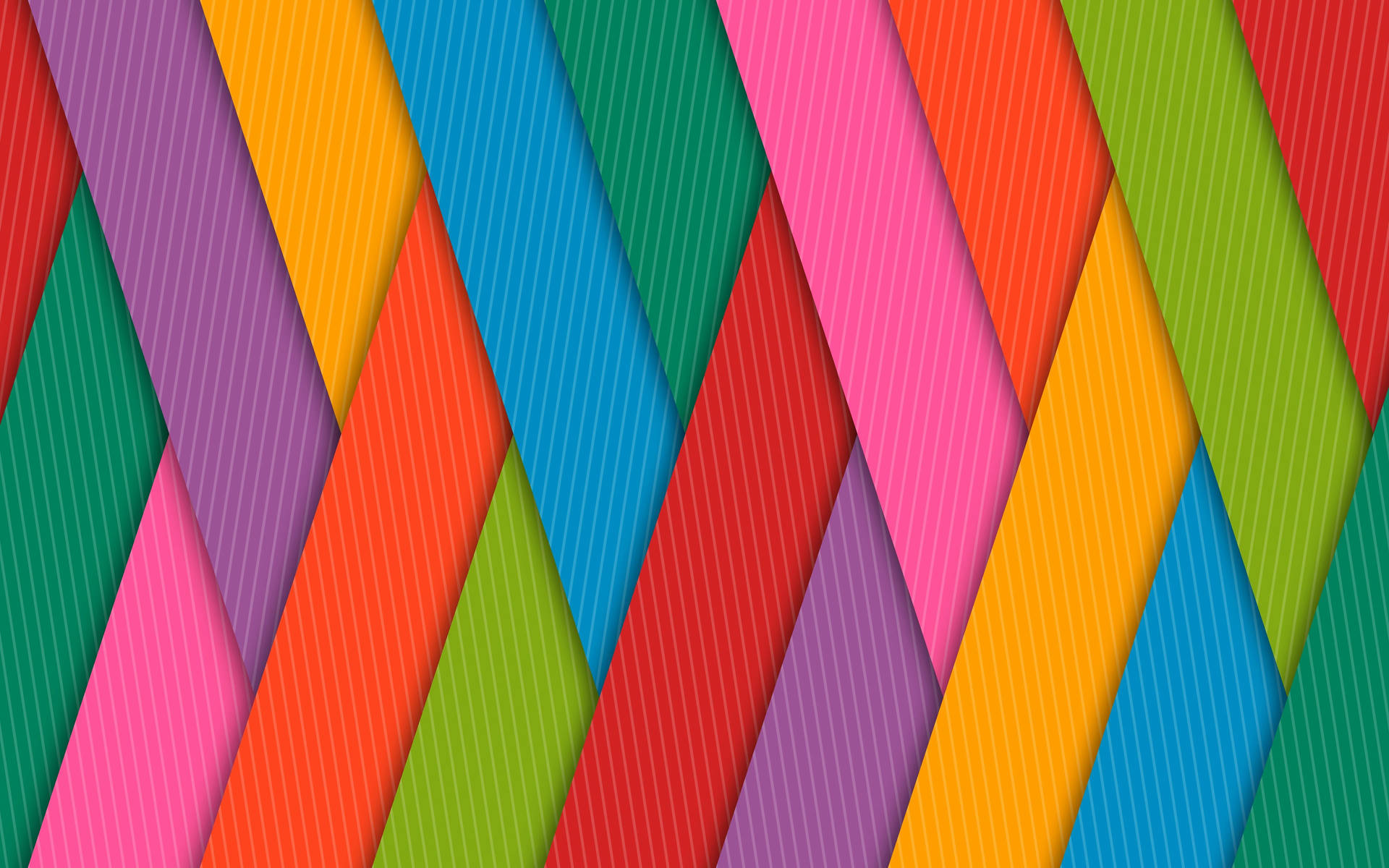 Colorful Abstract Weave Material Design Wallpaper