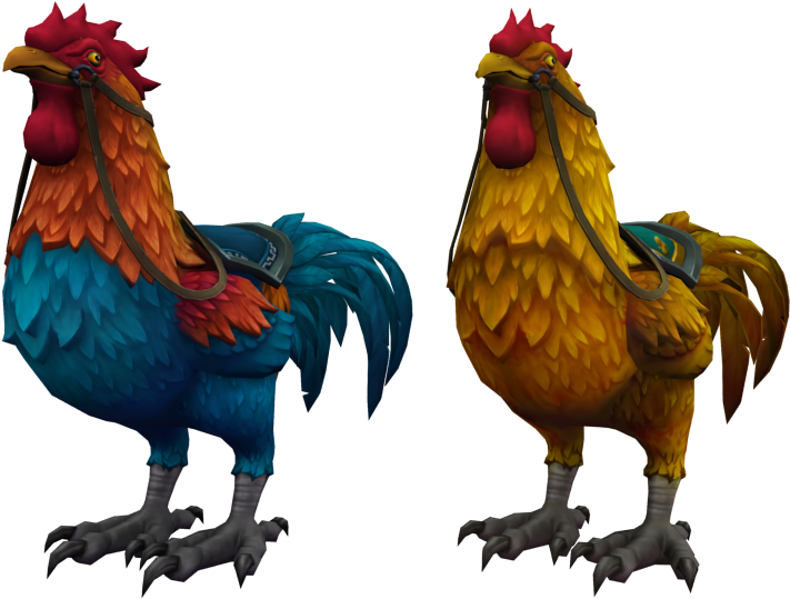 Colorful_ Animated_ Roosters PNG