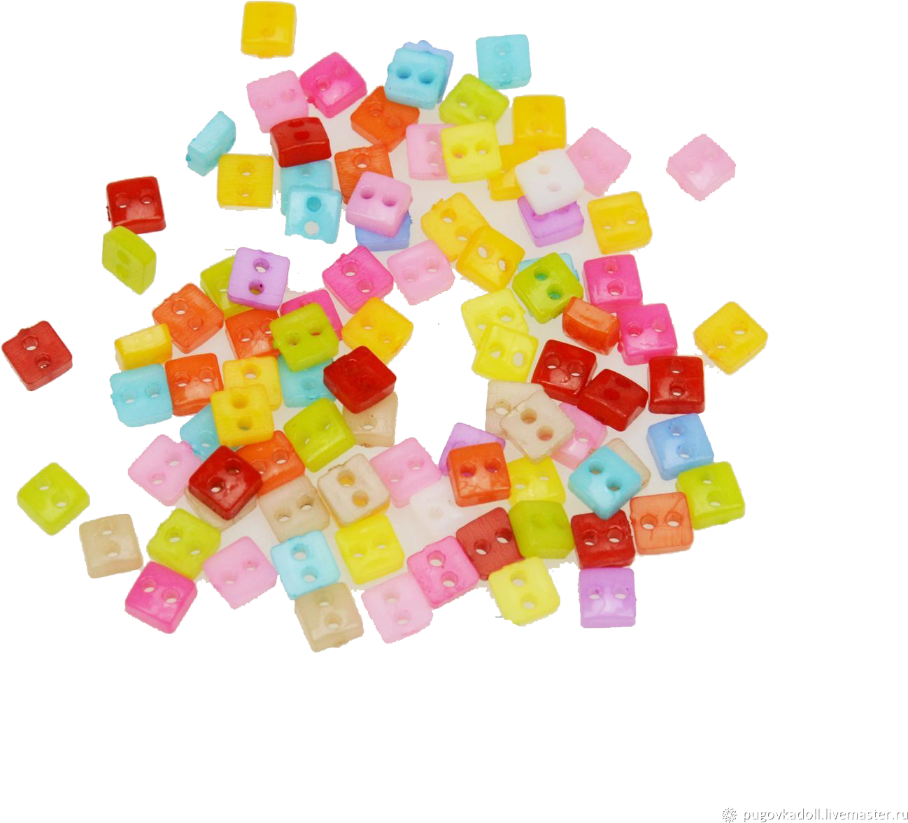 Download Colorful Assorted Buttons Scattered | Wallpapers.com