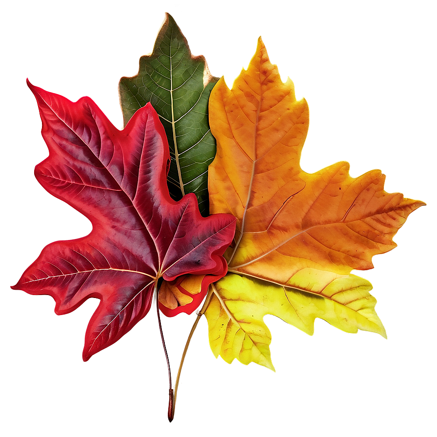 Download Colorful Autumn Leaves Png Pyu63 | Wallpapers.com