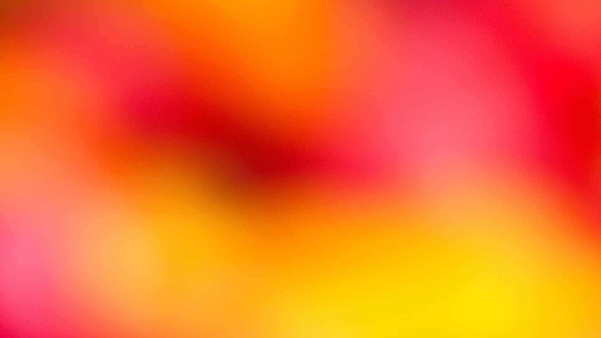 Einverschwommenes Bild Einer Roten Und Gelben Blume